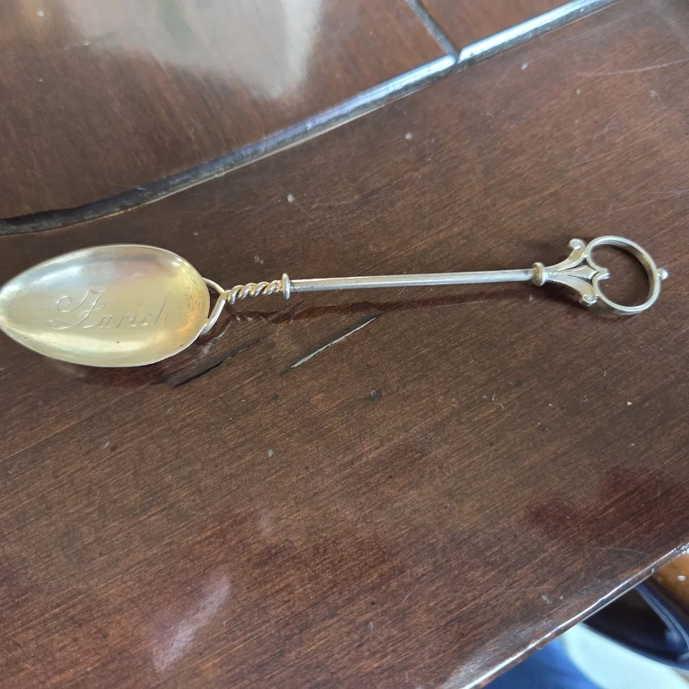 Vintage Souvenir Spoon From Zurich